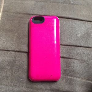 Pink 6/6s Mophie Charging Case